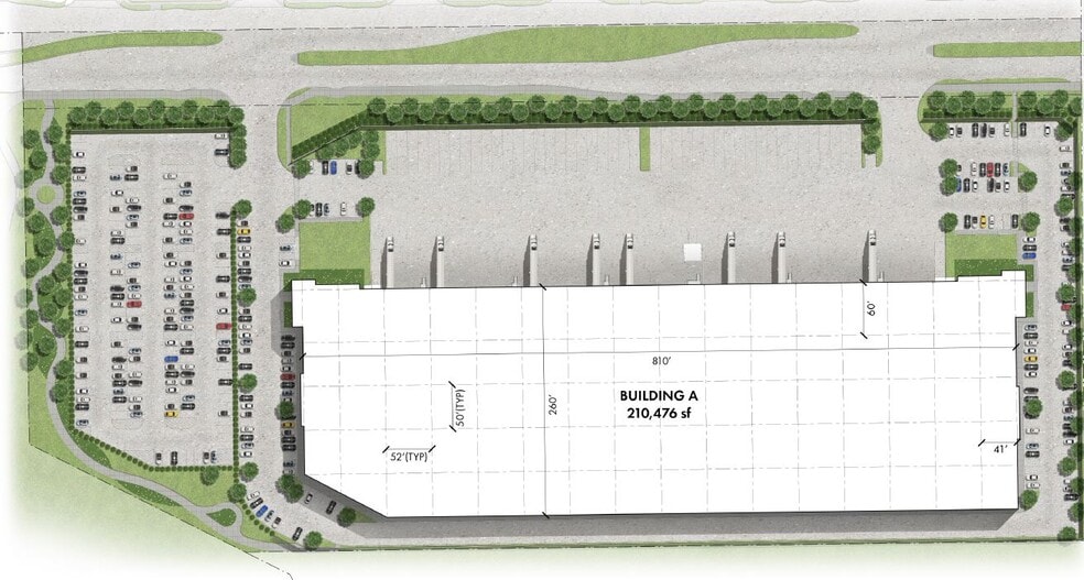 2400 W Hunter Ferrell Rd, Grand Prairie, TX for lease - Site Plan - Image 3 of 4