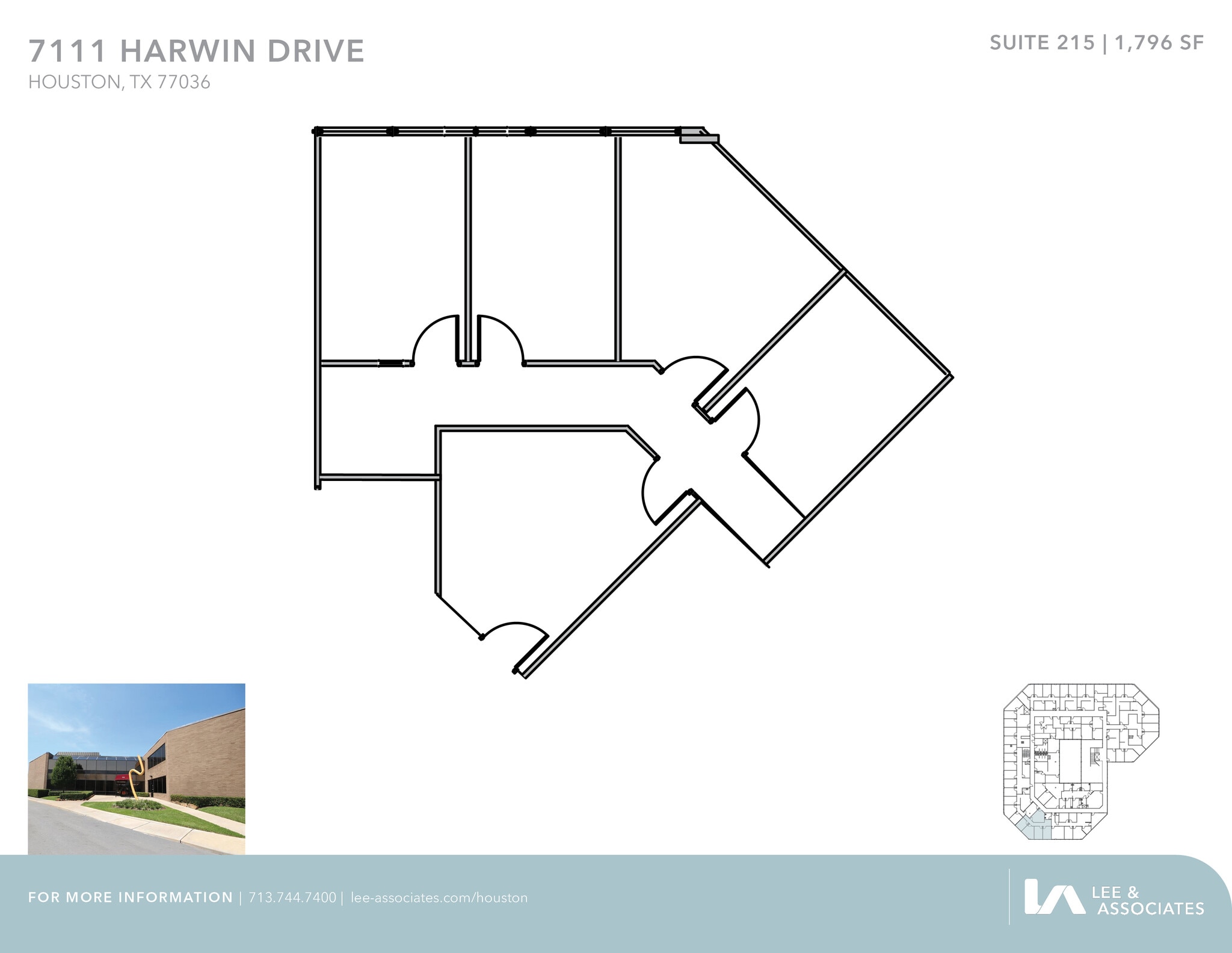 7111 Harwin Dr, Houston, TX for lease Floor Plan- Image 1 of 1