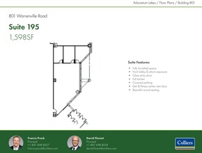 801 Warrenville Rd, Lisle, IL for lease Floor Plan- Image 1 of 1