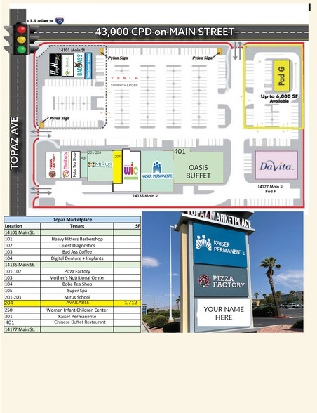 14135 Main St, Hesperia, CA for lease - Building Photo - Image 2 of 2