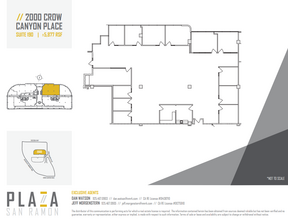 2010 Crow Canyon Pl, San Ramon, CA for lease Floor Plan- Image 1 of 1