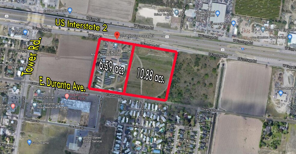 315 E Expressway 83, Alamo, TX for sale - Aerial - Image 1 of 1