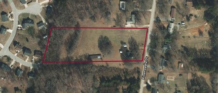 4201 Pineneedle Dr, Greensboro, NC - AERIAL map view