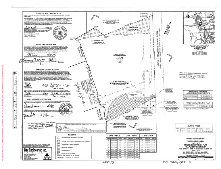 450 Solomons Island Rd N, Prince Frederick, MD for sale - Site Plan - Image 2 of 2