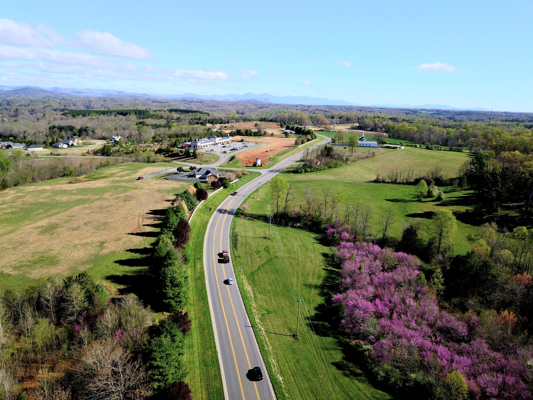 6900 Booker T Washington Hwy, Wirtz, VA for sale Aerial- Image 1 of 6