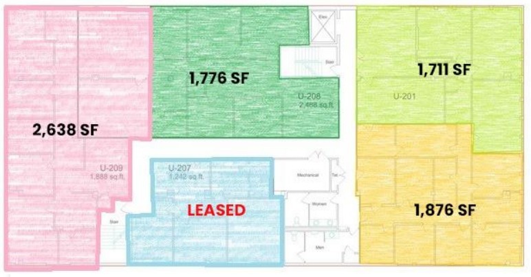 8206 Leesburg Pike, Vienna, VA for lease Floor Plan- Image 1 of 1