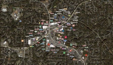 1205 Johnson Ferry Rd, Marietta, GA - AERIAL  map view