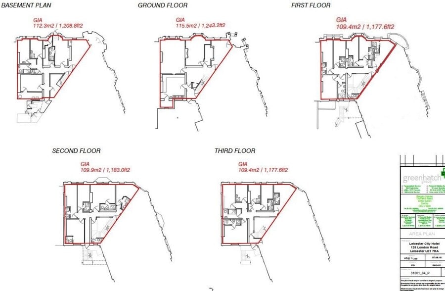125 London Rd, Leicester for sale - Floor Plan - Image 1 of 1