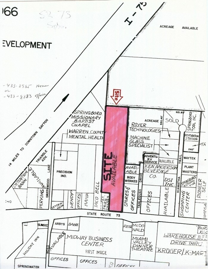 W Central Ave, Springboro, OH 45066 Land for Sale
