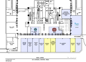 910 Louisiana St, Houston, TX for lease Site Plan- Image 1 of 1