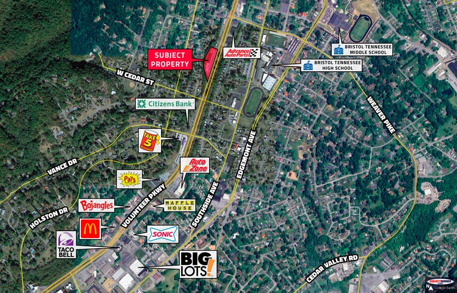 740 Volunteer Pky, Bristol, TN for lease - Building Photo - Image 3 of 8