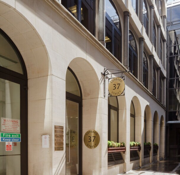 37 Lombard St, London for lease - Building Photo - Image 1 of 7