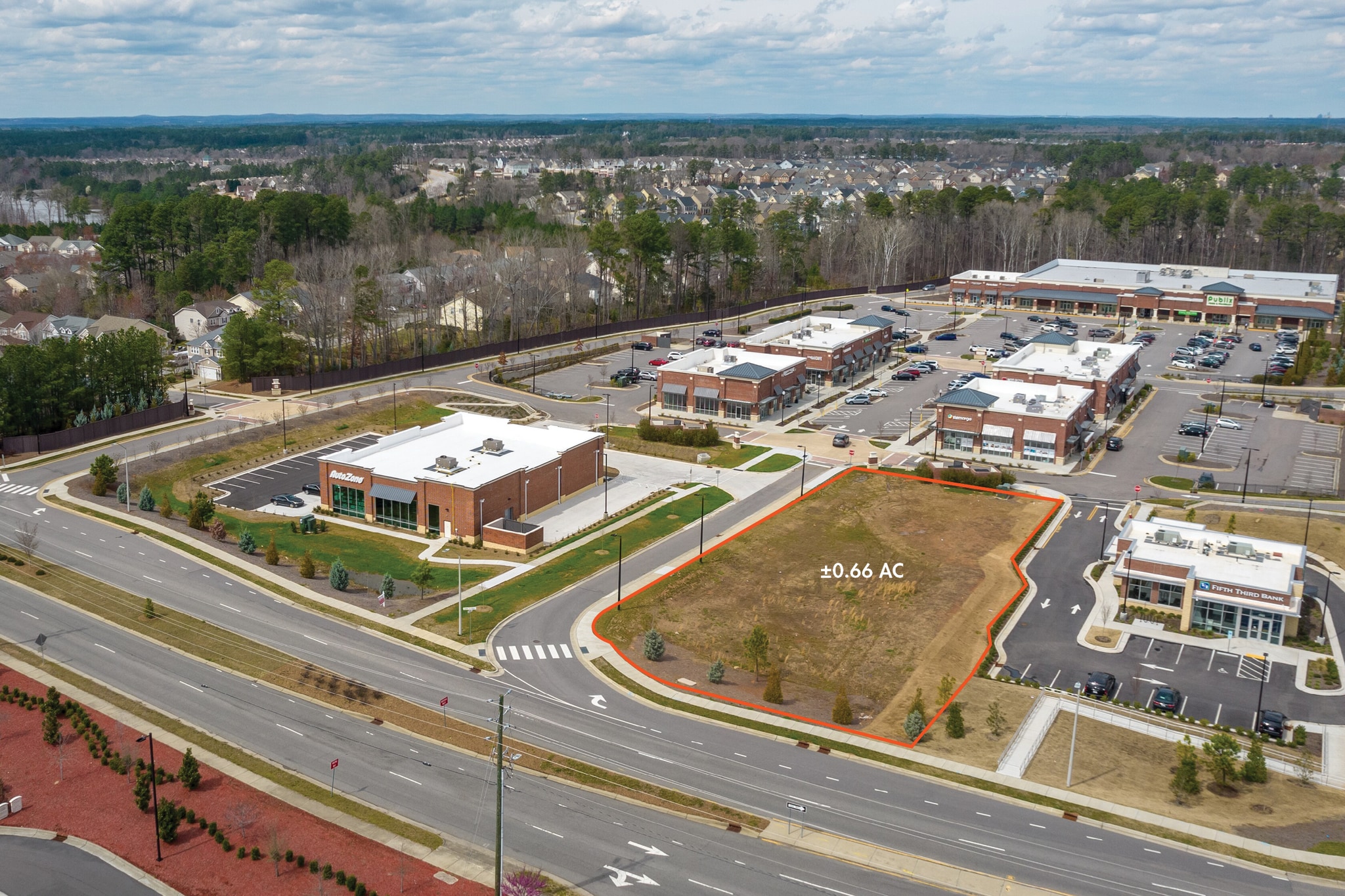 7704 Carpenter Fire Station Rd, Cary, NC for sale Aerial- Image 1 of 2