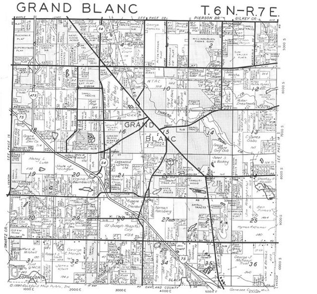 E Hill Rd, Grand Blanc, MI for sale - Plat Map - Image 2 of 2