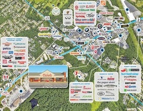 1500 Bald Hill Rd, Warwick, RI - AERIAL map view