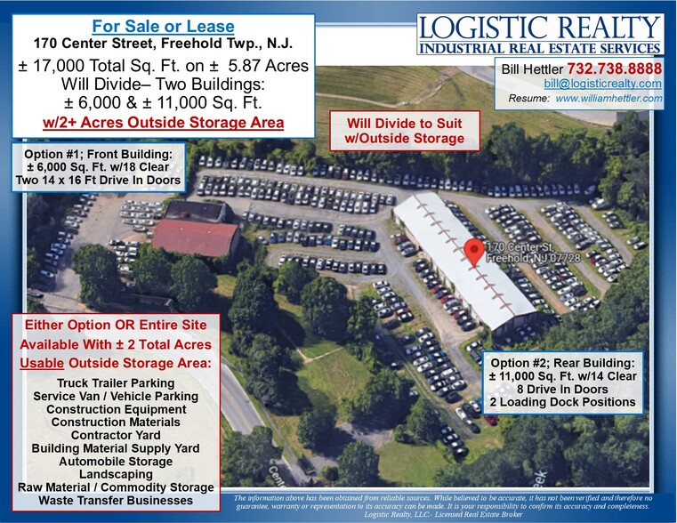 170 Center St, Freehold, NJ for lease - Building Photo - Image 2 of 9