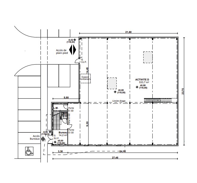 Rue Des Temps Modernes, Chanteloup-en-Brie for lease Floor Plan- Image 1 of 4