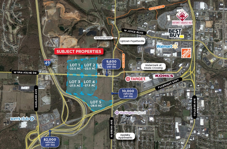 W Van Asche, Fayetteville, AR 72704