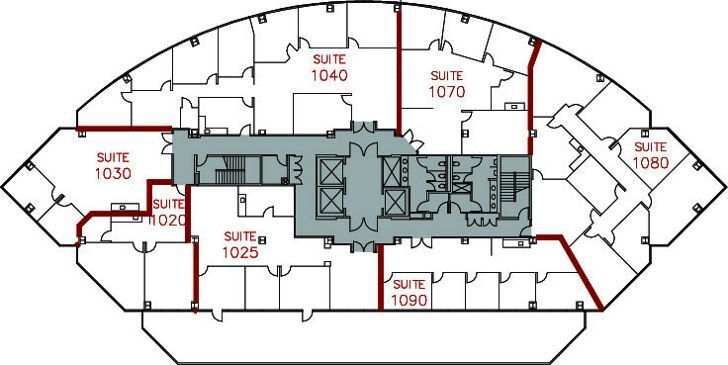 4660 La Jolla Village Dr, San Diego, CA for lease Floor Plan- Image 1 of 1