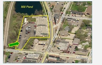 525 N Main St, Milford, MI - aerial  map view - Image1