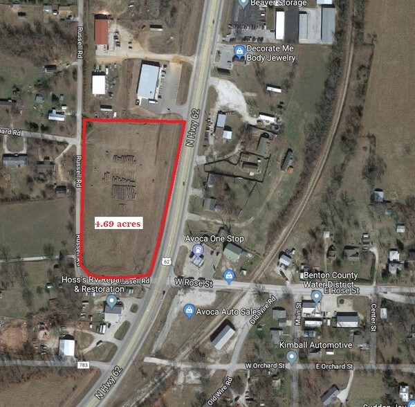 E HIGHWAY 62, Avoca, AR for sale - Other - Image 1 of 1