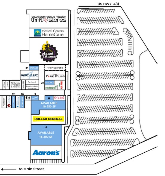 5851 Highway 431, Albertville, AL for lease - Building Photo - Image 2 of 23
