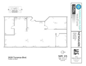 3400 Torrance Blvd, Torrance, CA for lease Floor Plan- Image 1 of 1