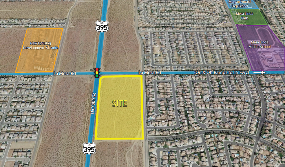 La Mesa Rd, Victorville, CA for sale - Building Photo - Image 1 of 1