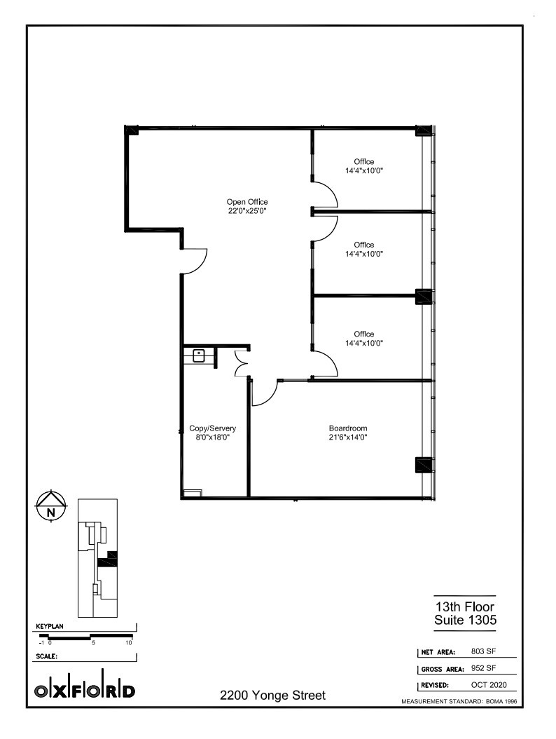 2200 Yonge St, Toronto, ON for lease Floor Plan- Image 1 of 1