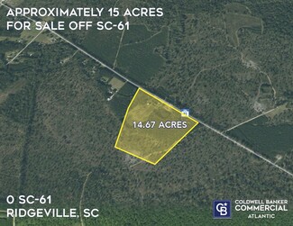 More details for 0 sc-61, Ridgeville, SC - Land for Sale