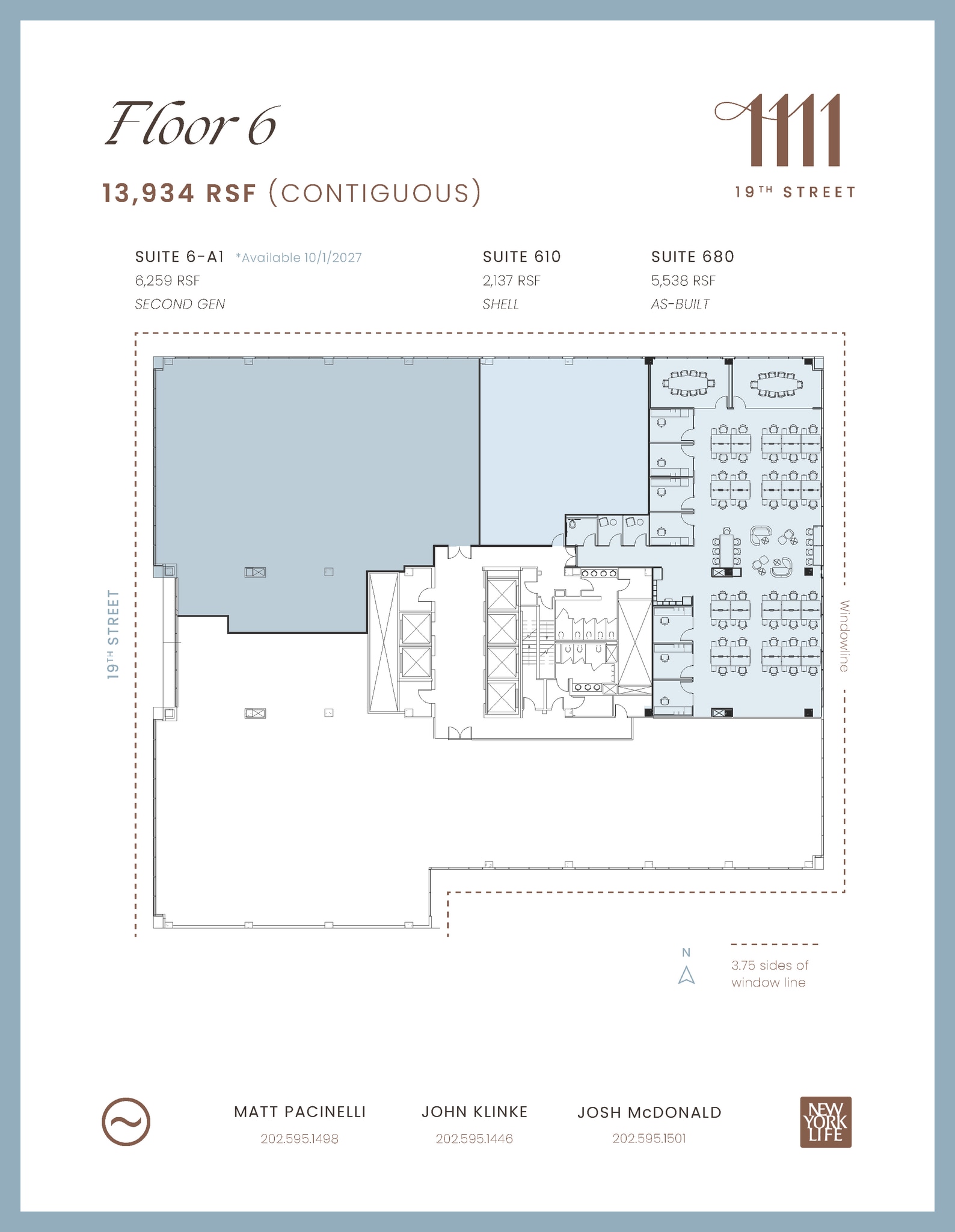 1111 19th St NW, Washington, DC for lease Interior Photo- Image 1 of 6