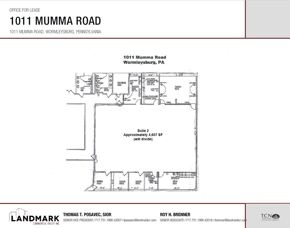 1011 Mumma Rd, Wormleysburg, PA for lease Floor Plan- Image 1 of 1