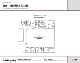 1011 Mumma Rd, Wormleysburg, PA for lease Floor Plan- Image 1 of 1