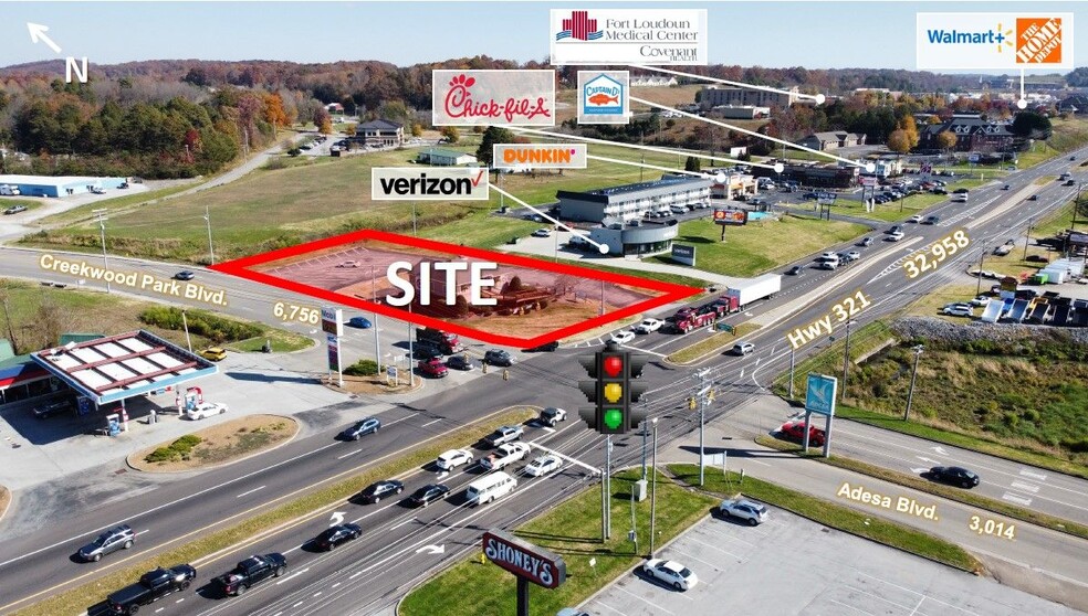 1075 N US-321 Hwy, Lenoir City, TN for lease - Building Photo - Image 1 of 18