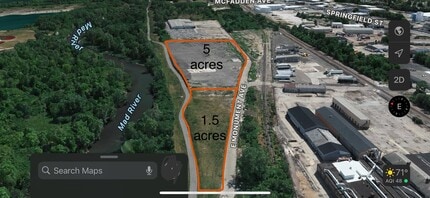 716 N Irwin St, Dayton, OH - AERIAL  map view