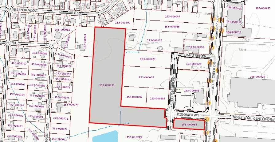 Alum Creek Dr, Obetz, OH for lease - Plat Map - Image 3 of 3