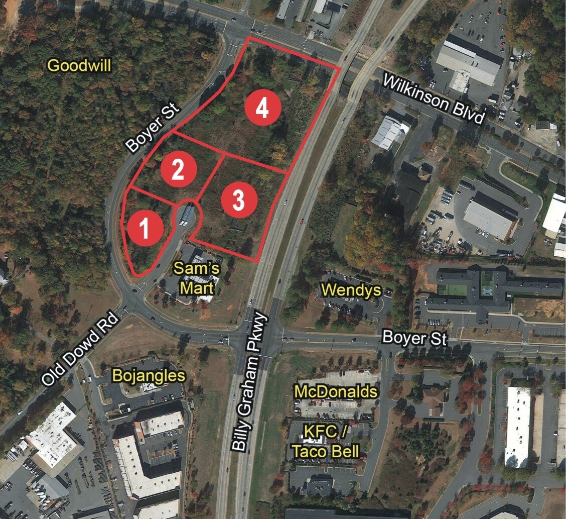 Billy Graham Pky & Old Dowd Rd, Charlotte, NC for sale Building Photo- Image 1 of 1