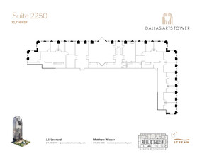 2200 Ross Ave, Dallas, TX for lease Floor Plan- Image 1 of 1