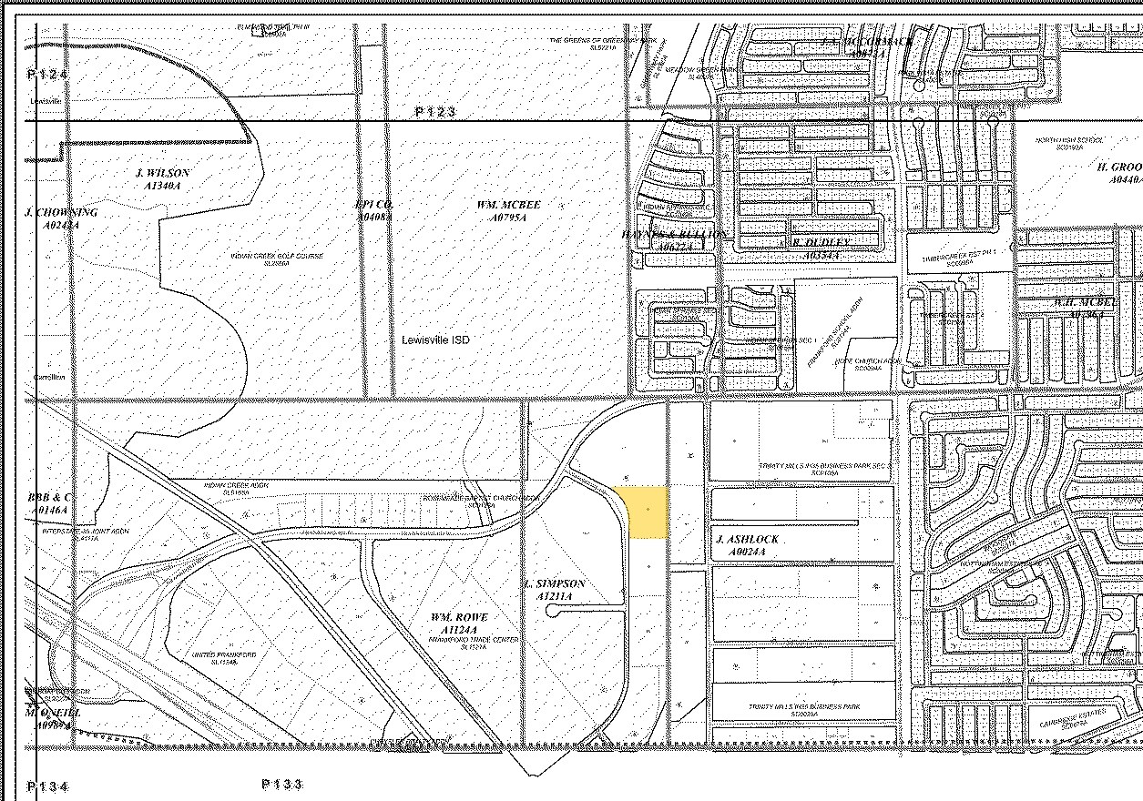 2920 Commodore Dr, Carrollton, TX for sale Plat Map- Image 1 of 1