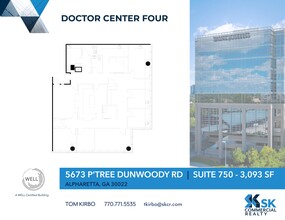 5673 Peachtree Dunwoody Rd NE, Atlanta, GA for lease Site Plan- Image 1 of 2