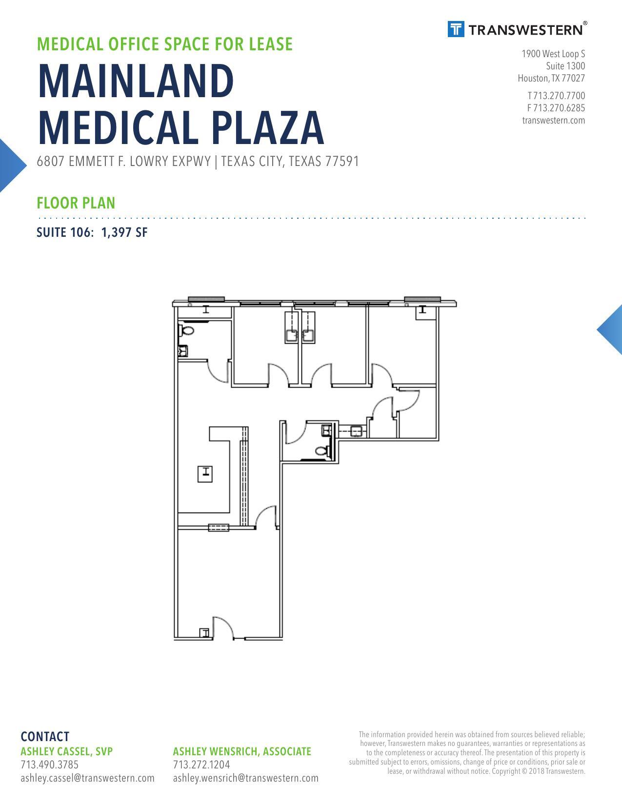 6807 Emmett F. Lowry Expy, Texas City, TX for lease Floor Plan- Image 1 of 1