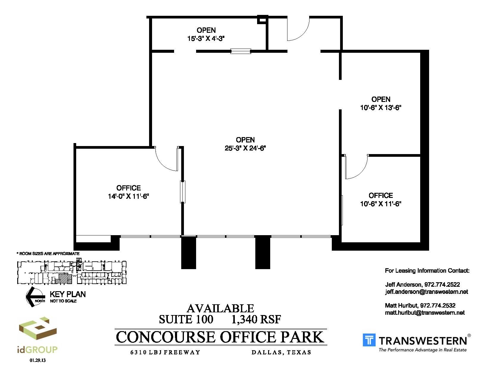 6350 LBJ Fwy, Dallas, TX for lease Floor Plan- Image 1 of 1