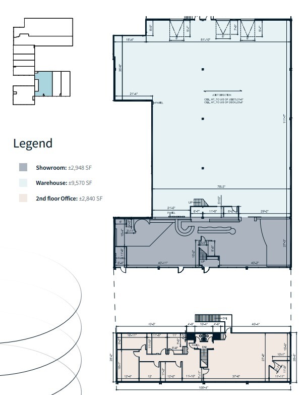 11405-11445 163 St NW, Edmonton, AB for lease Floor Plan- Image 1 of 2