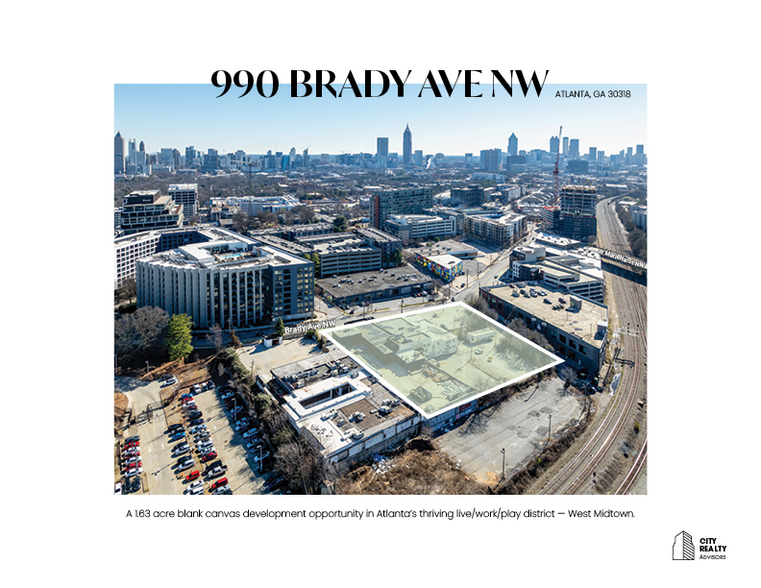 990 Brady Ave NW, Atlanta, GA for sale - Primary Photo - Image 1 of 6