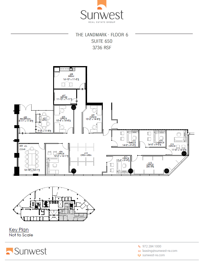 14800 Landmark Blvd, Dallas, TX for lease Floor Plan- Image 1 of 1