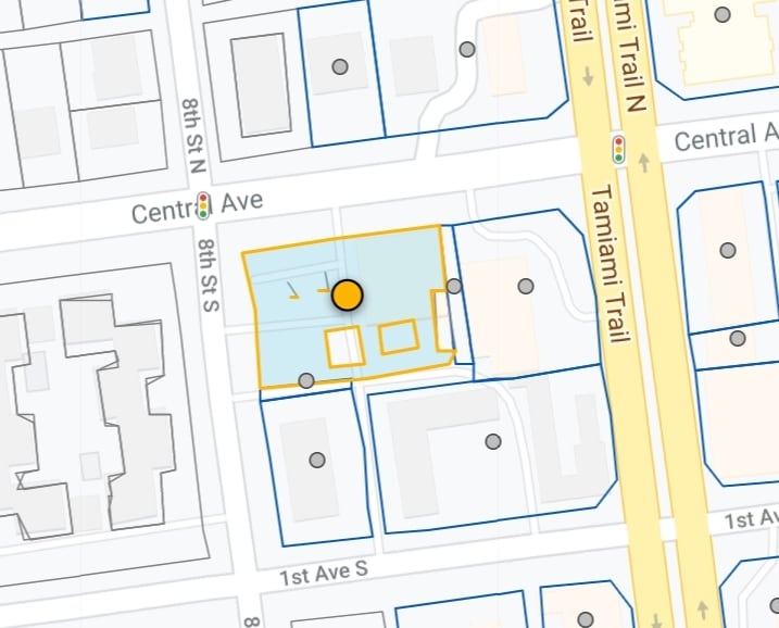 850 Central Ave, Naples, FL for lease - Plat Map - Image 2 of 3