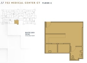 752 Medical Center Ct, Chula Vista, CA for lease Floor Plan- Image 1 of 1