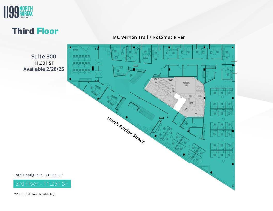 1199 N Fairfax St, Alexandria, VA for lease Floor Plan- Image 1 of 1