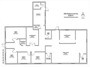 205 Ridgewood Ave, Brandon, FL for lease Floor Plan- Image 1 of 1