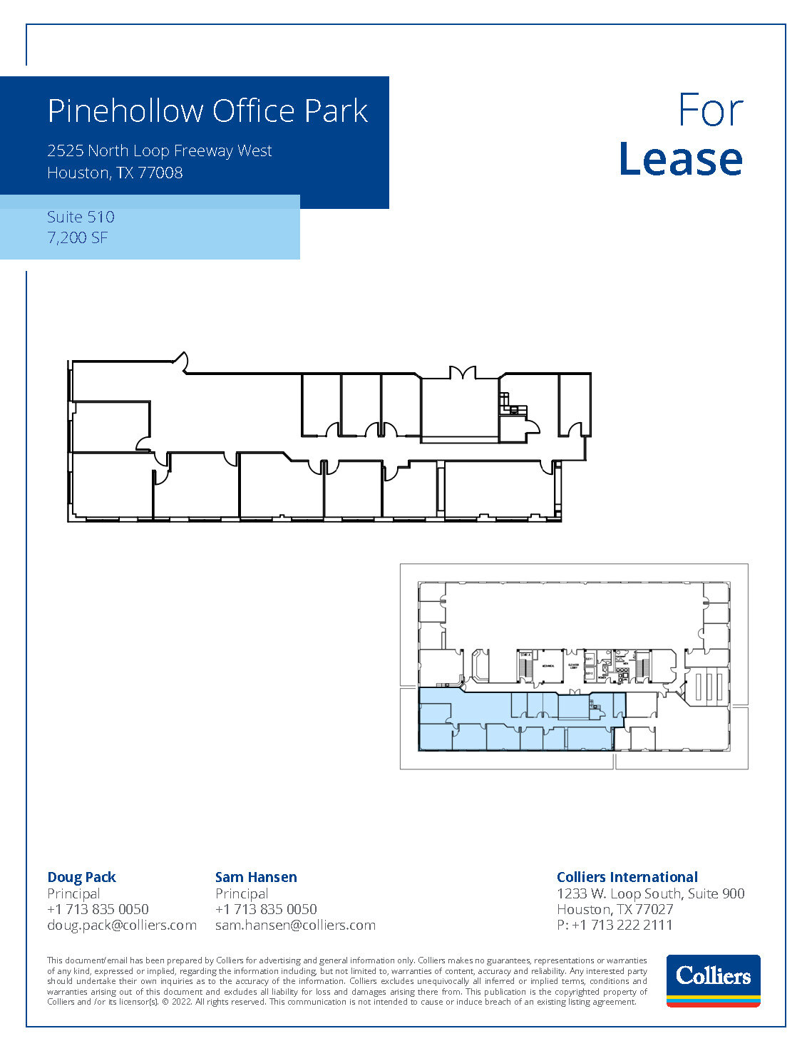 2525 N Loop Fwy W, Houston, TX for lease Floor Plan- Image 1 of 1